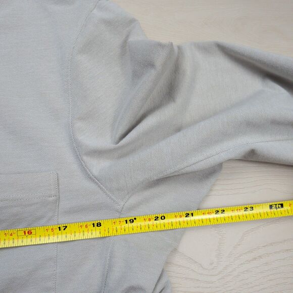 lululemon athletica Light Gray Casual Button Down Shirt - Picture 8 of 12